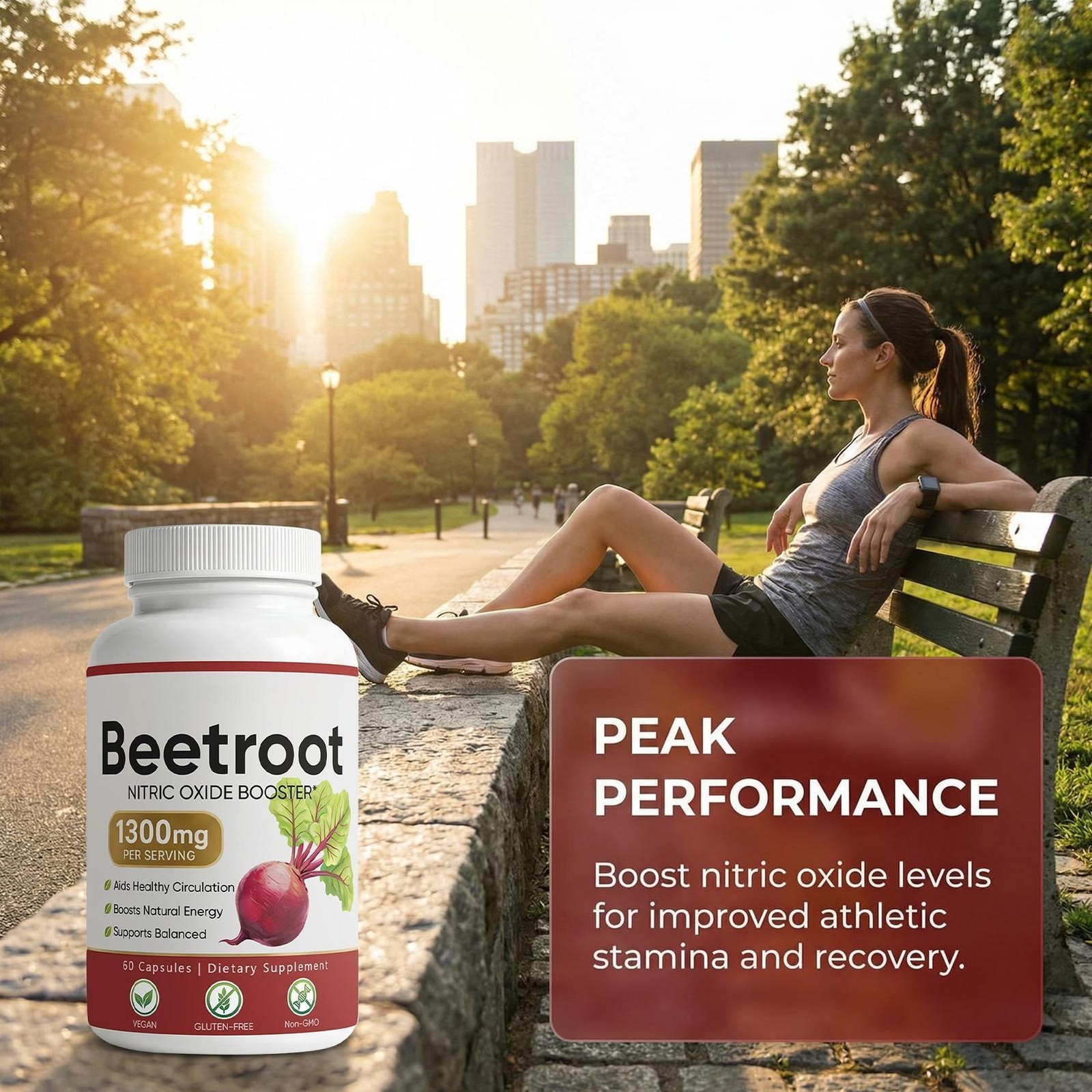 Lemeli Beetroot – 1300mg, Lemeli Beet Root Dietary Supplement 60 Capsules