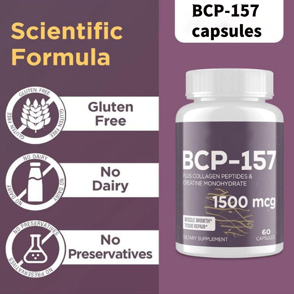 5x 157 Capsules High-Purity Collagen Peptide Muscle Promotes Formula Growth*