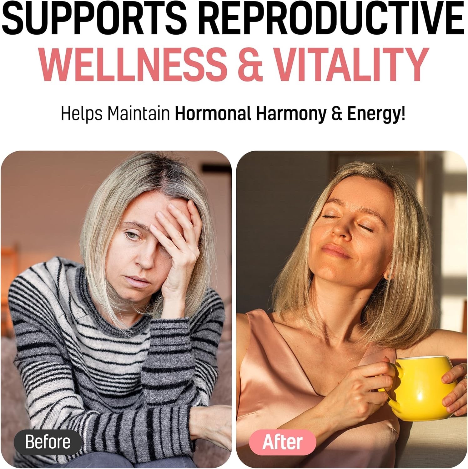 Beef Organ Supplement for Women 6 in 1 Complex Hormone Balance Energy Grass-Fed