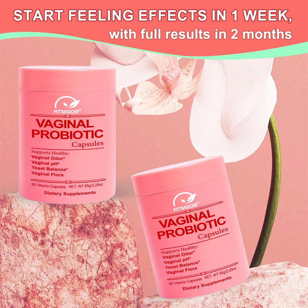 Probiotics Vaginal Probiotics 60 COUNT Women pH Balance formulated with Prebioti