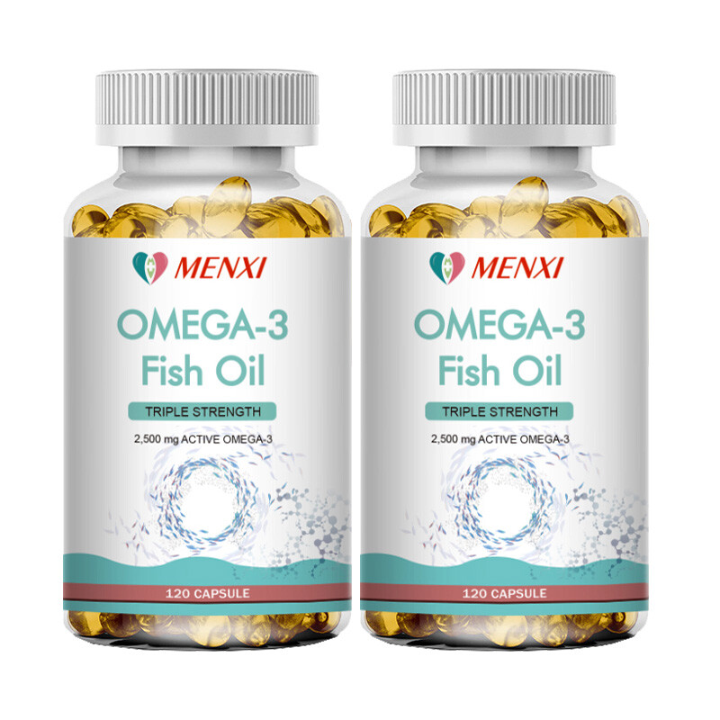 1/2/4x Omega 3 Fish Oil Capsules Triple Strength Joint Support 3600 mg EPA & DHA