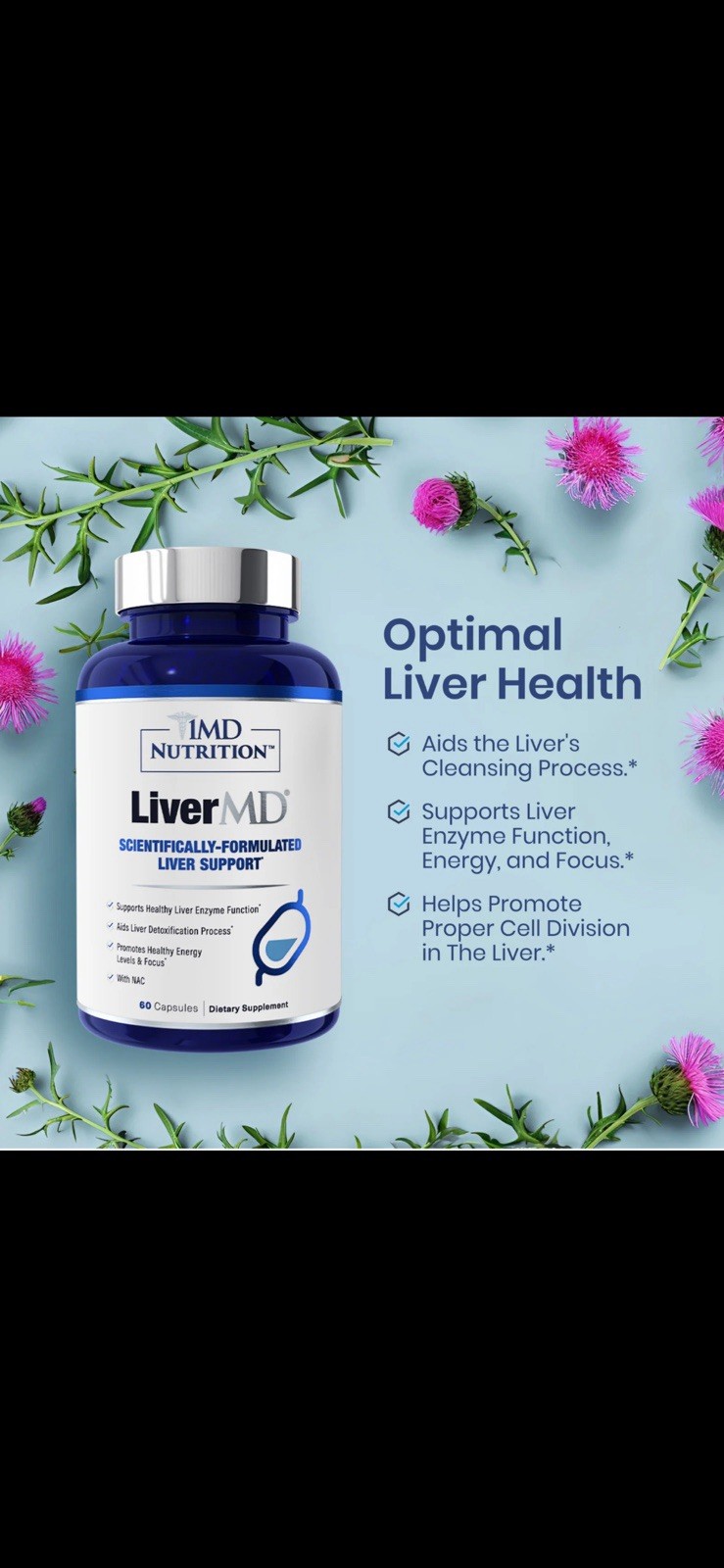 1MD Nutrition LiverMD Capsules