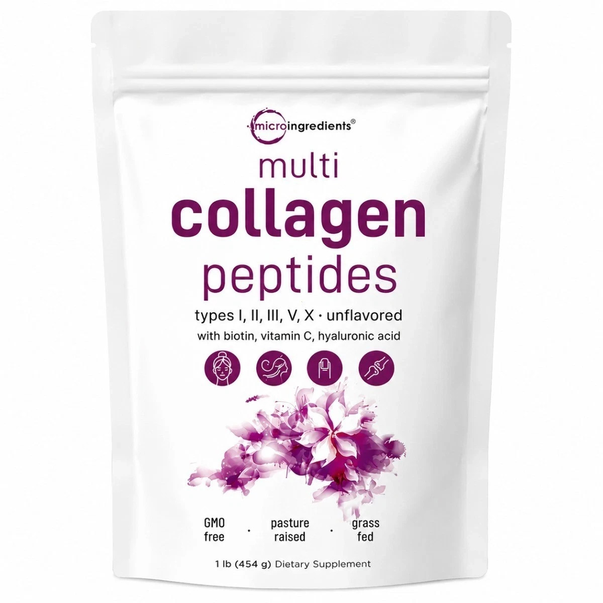 Multi Collagen Powder with Biotin & Hyaluronic Acid for Skin Hair Nail Joint NEW