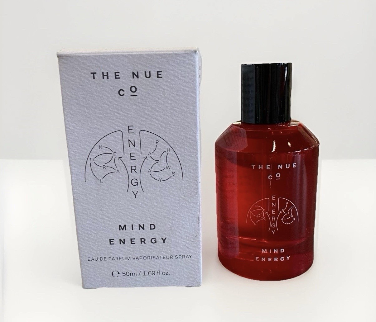 The Nue Co. Mind Energy Unisex Fragrance – Instant Stress Relief Aromatherapy…