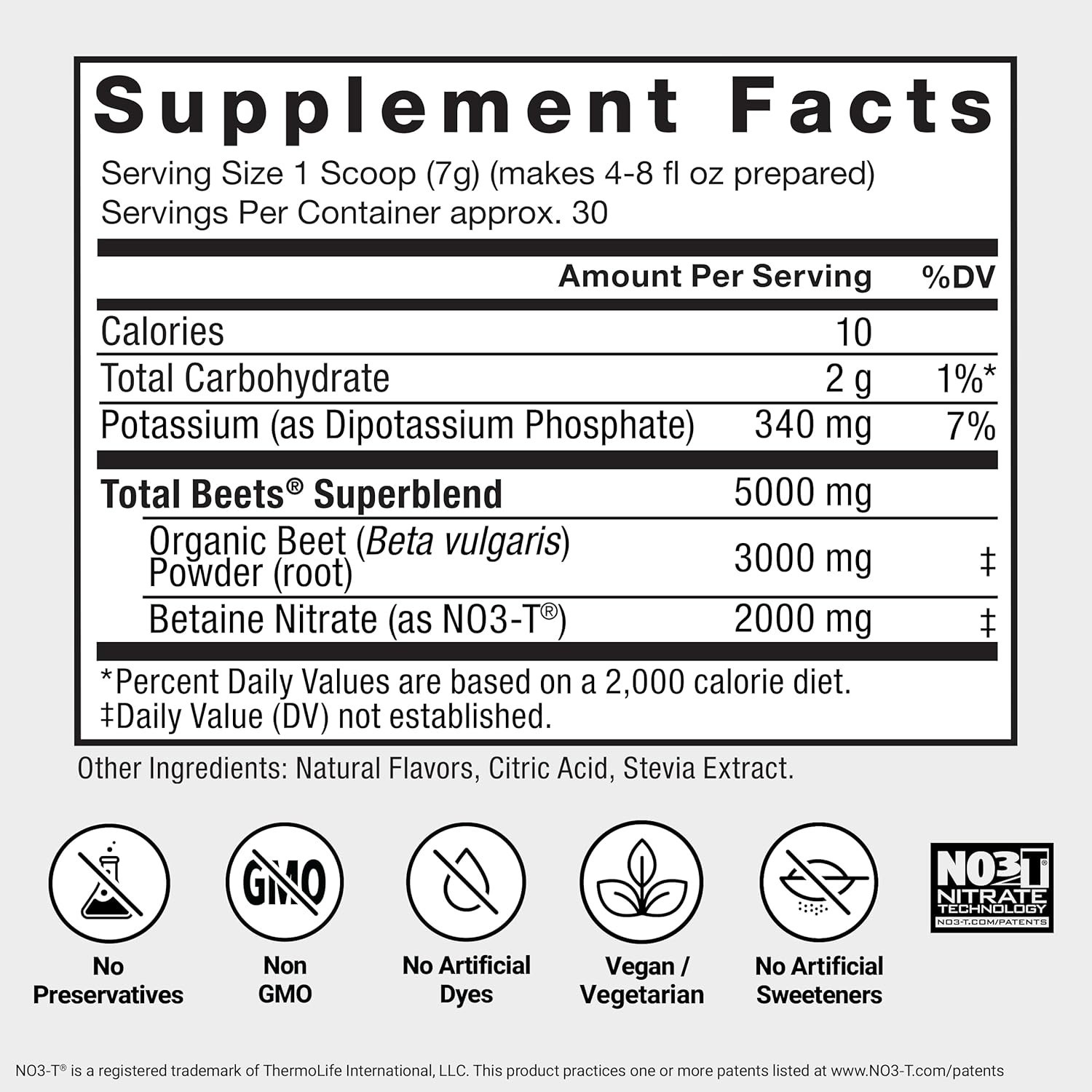 30 Servings of Total Beets Drink Mix – Natural Support for Energy & Circulation