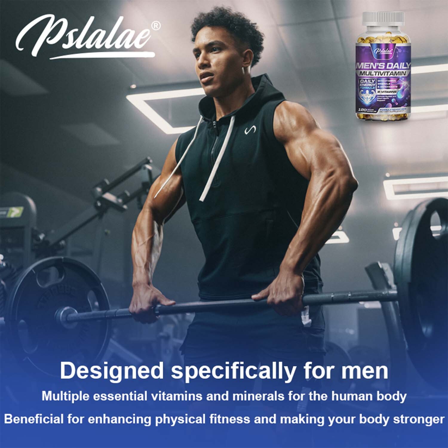 Men’s Daily Multivitamin – High Potency, Daily Immune Support, Boost Energy