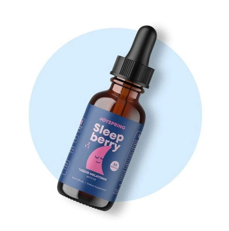 joyspring sleep berry liquid melatonin with D3 30ml 1 fl oz FREE SHIPPING