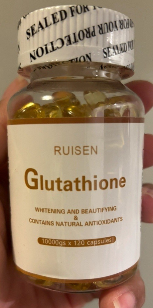 Glutathione 10000 Mg Unisex Supplement Anti-Aging 120 Capsules