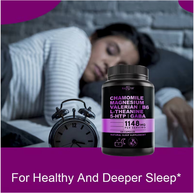 Adult Sleep Supplement – Magnesium Glycine 500 for MG – 120 Capsules
