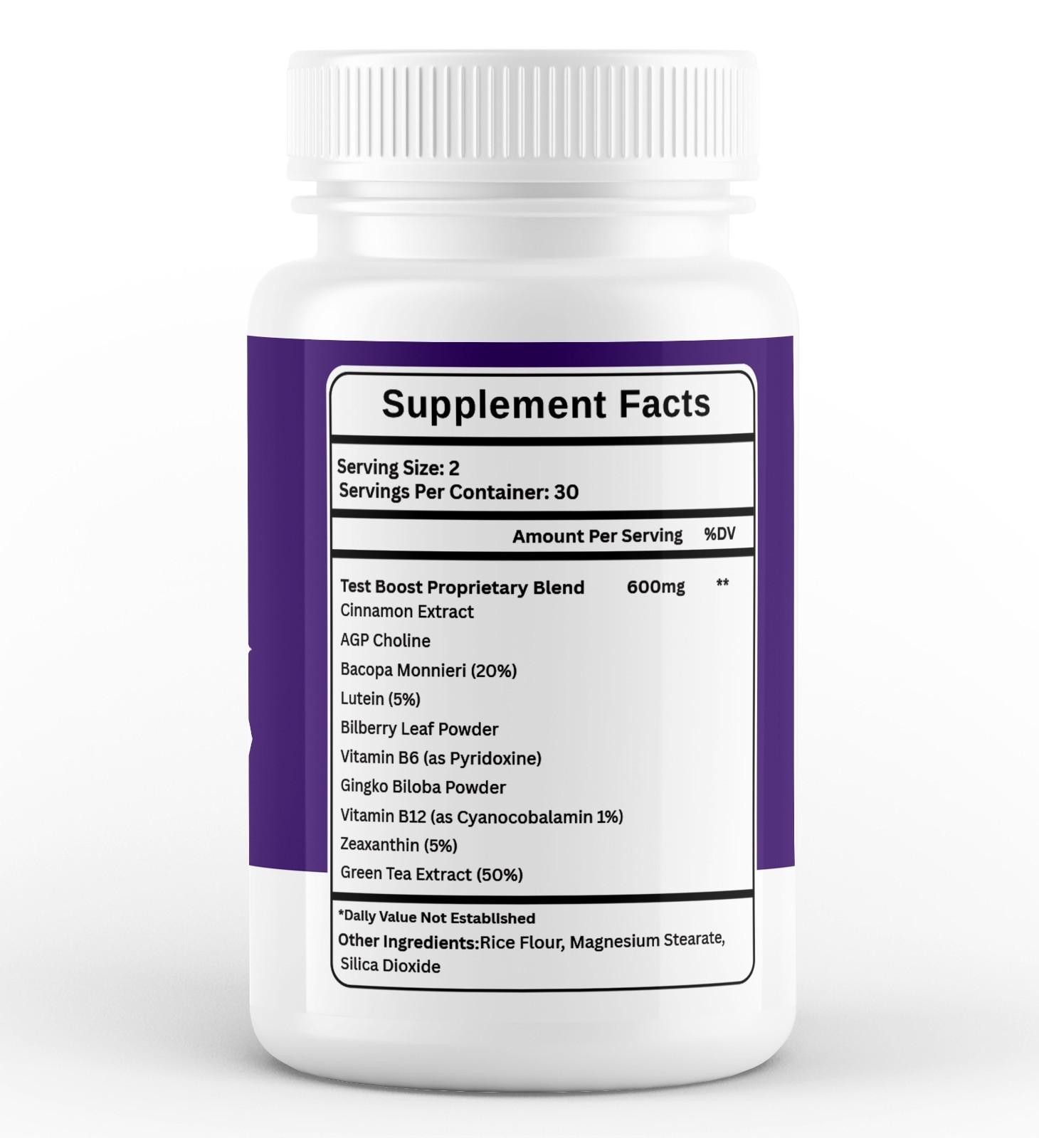 (1 Pack) Sharp Vision Enhance Vision, Support Healthy Eye Function 60 Capsules