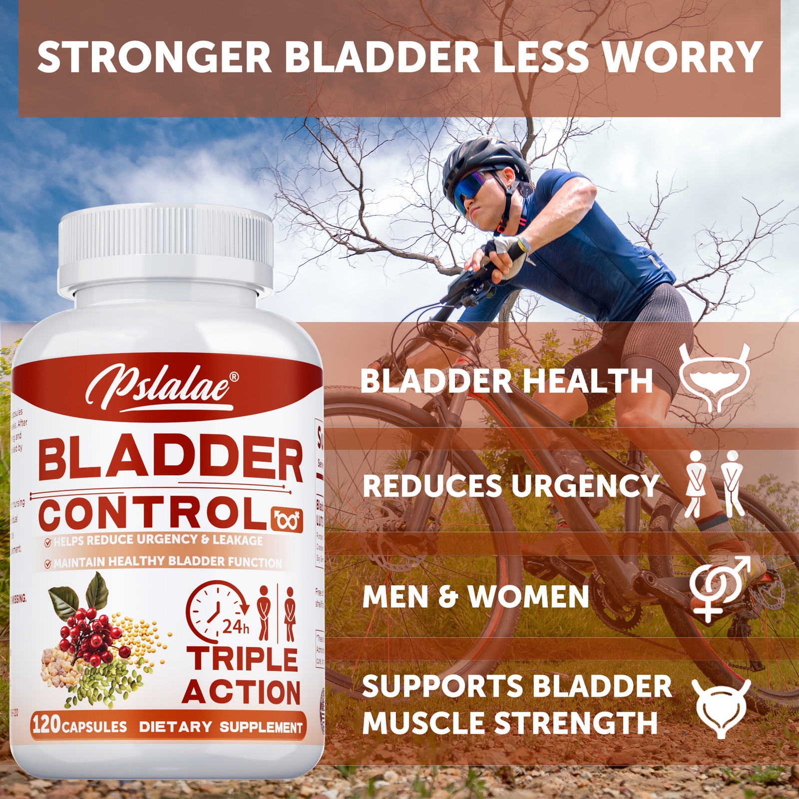 Bladder Control – Maintain Healthy Bladder Function and Reduce Urinary Urgency