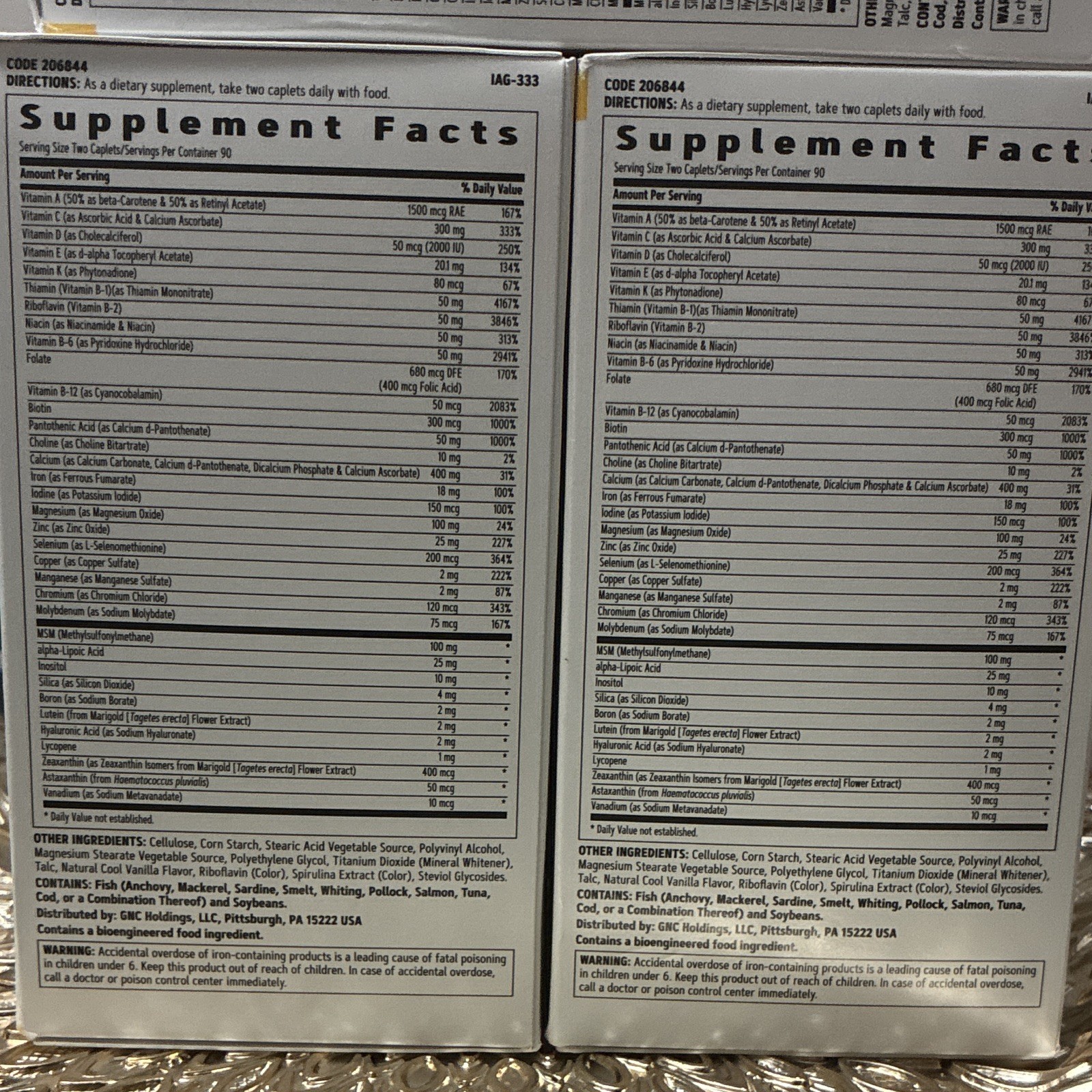 GNC Women’s Active Multivitamin Timed-Release Gluten-Free 180 Caplets