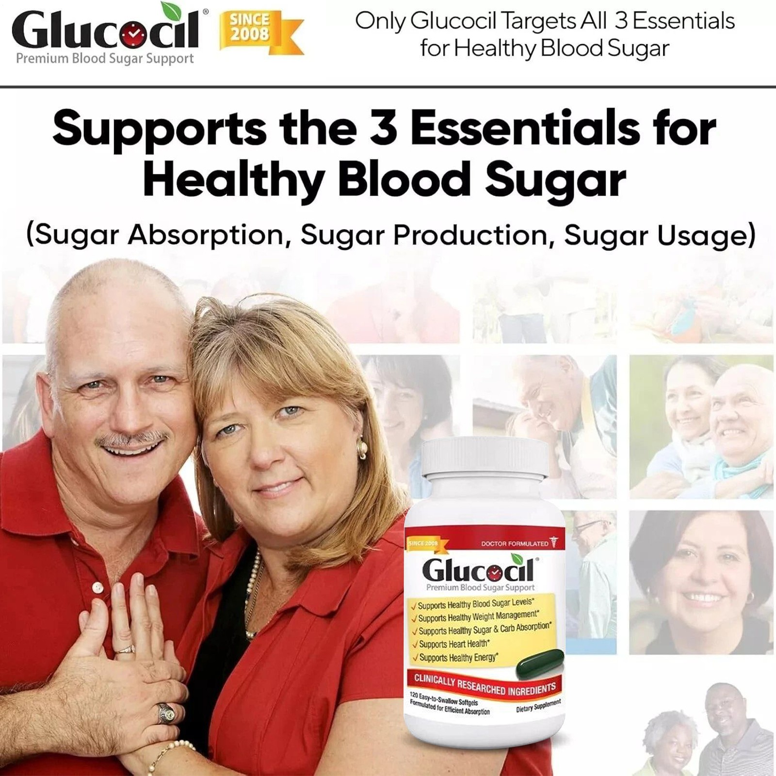 30-Day Supply 120CT Top-Quality Blood Sugar Support