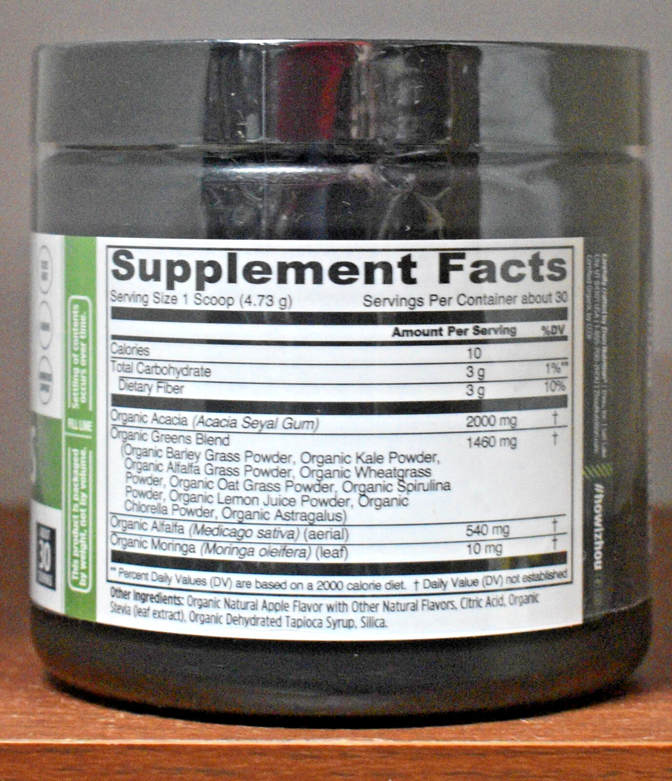 Zhou Daily Greens 141.9 g (5 oz) Zhou Nutrition Organic Greens Powder 5oz 141.9g