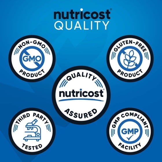 Nutricost Nitric Oxide Booster (2250mg) 90 Capsules – Gluten Free, Non-GMO, 750m
