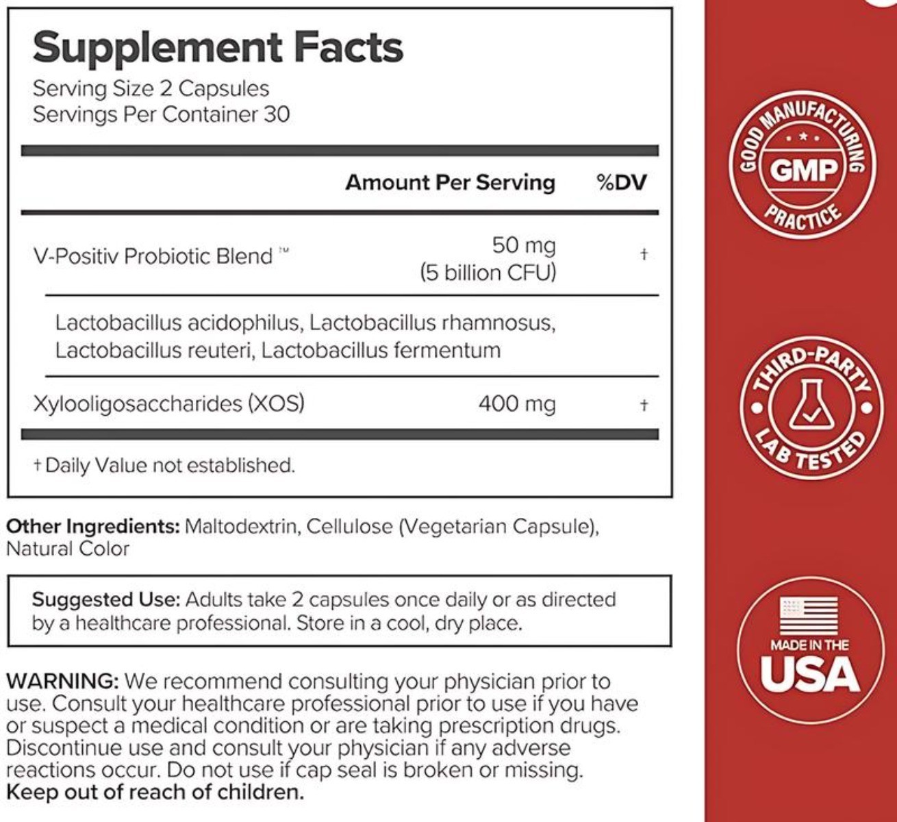 2 PACKS-NEW Women’s Prebiotic&Probiotic for Intimate Balance,PH&Odor Support,URO