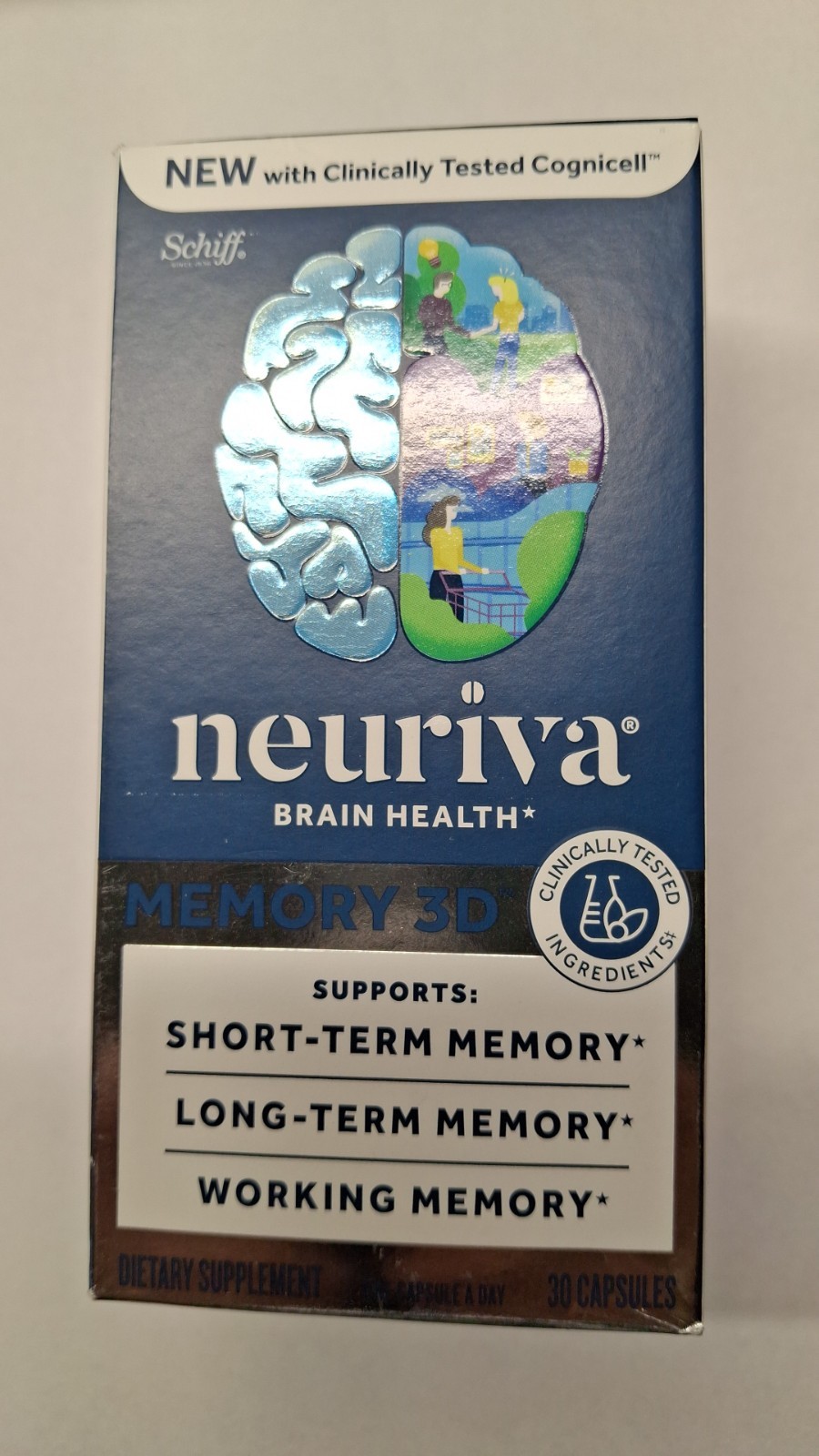 Brain Health Memory 3D 30 Capsules.