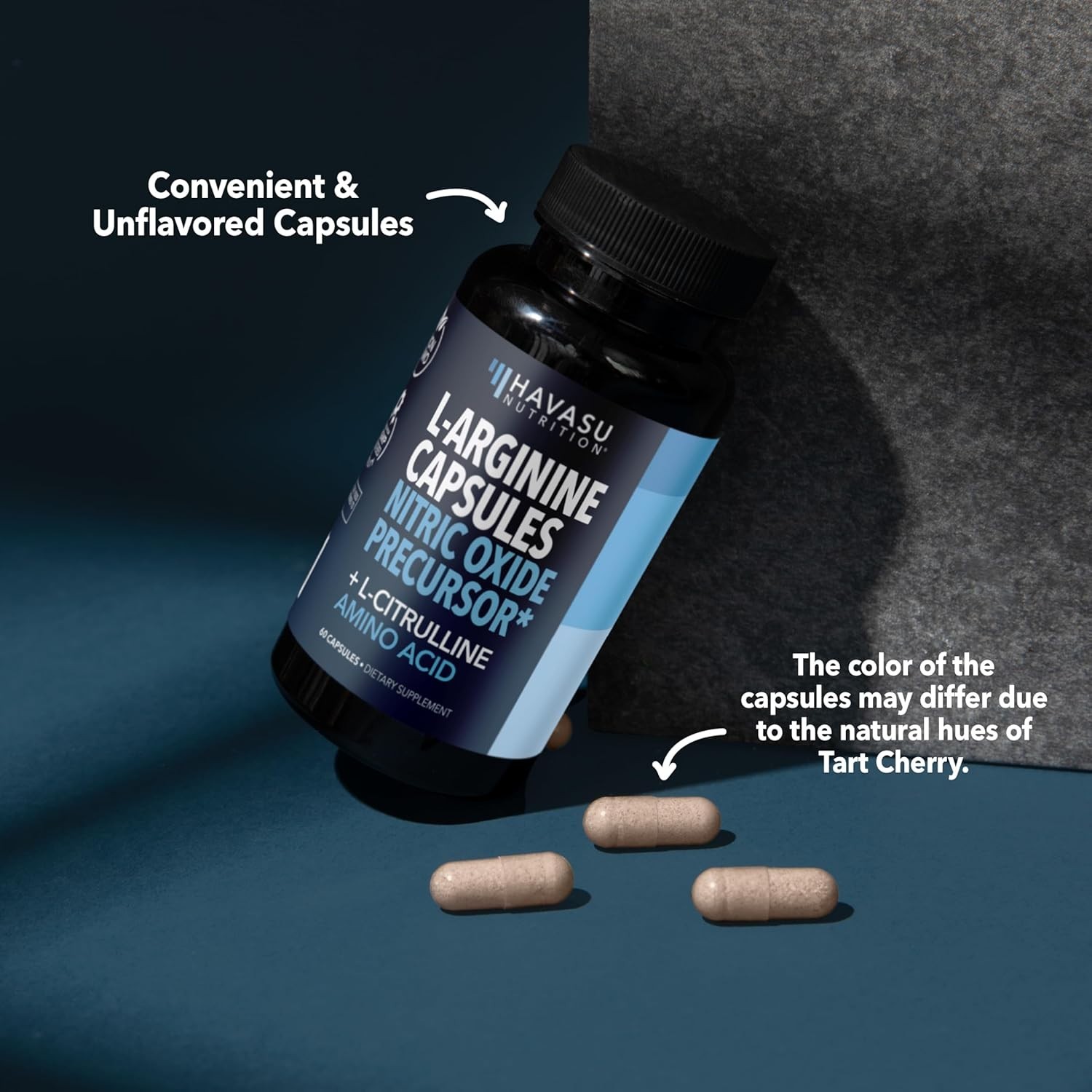Energy Management with L-Arginine & L-Citrulline – 60 Non-GMO Capsules