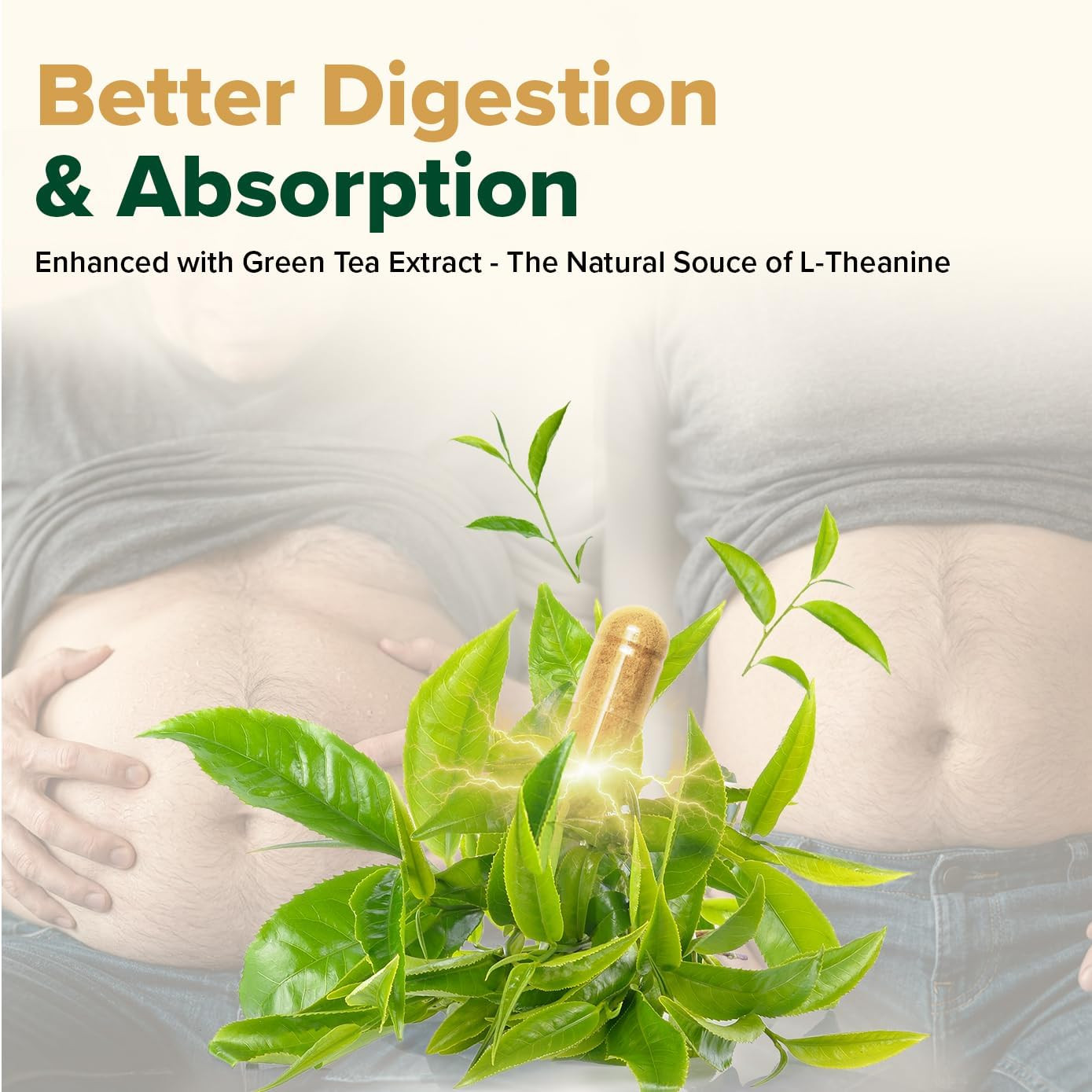 VAHDAM Ashwagandha Supplement 1800mg with Ashwagandha Root Extract and L-Theanin
