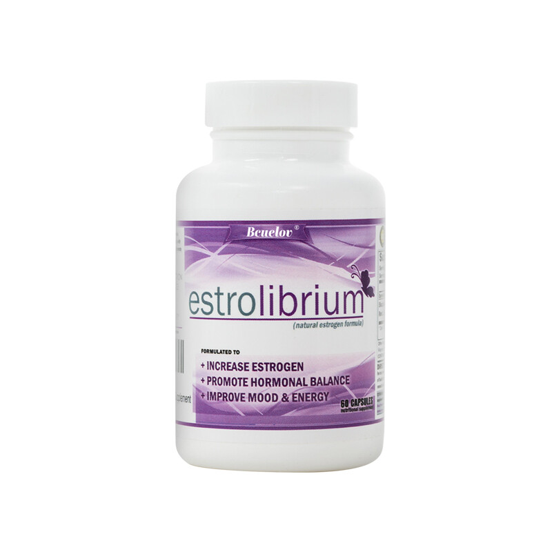 ESTROLIBRIUM | Estrogen Supplement for Women | Maximum Support | 30/60/120 Caps