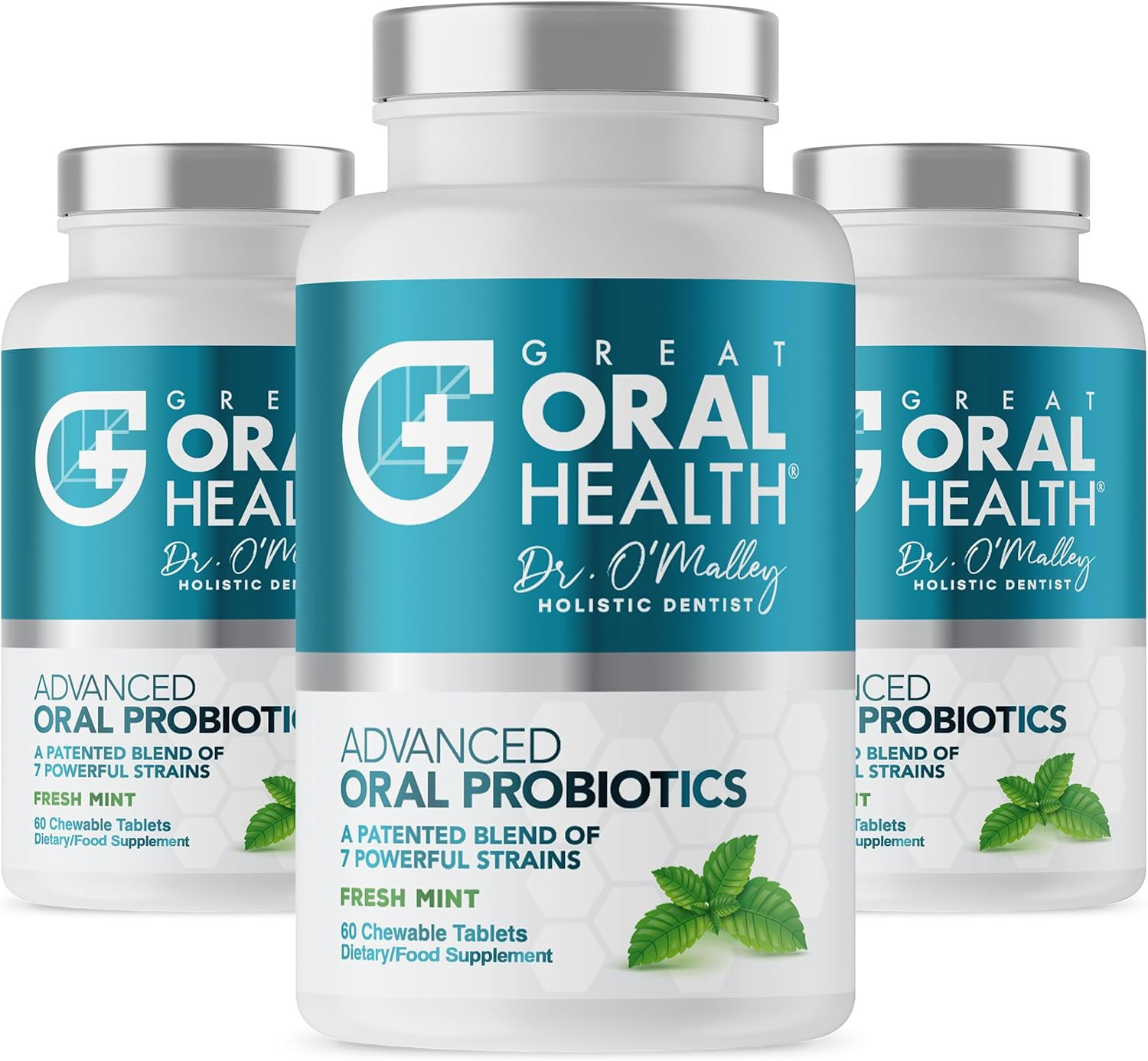 Oral Probiotics for Mouth Bad Breath Treatment for Adults; Dentist Formulated D
