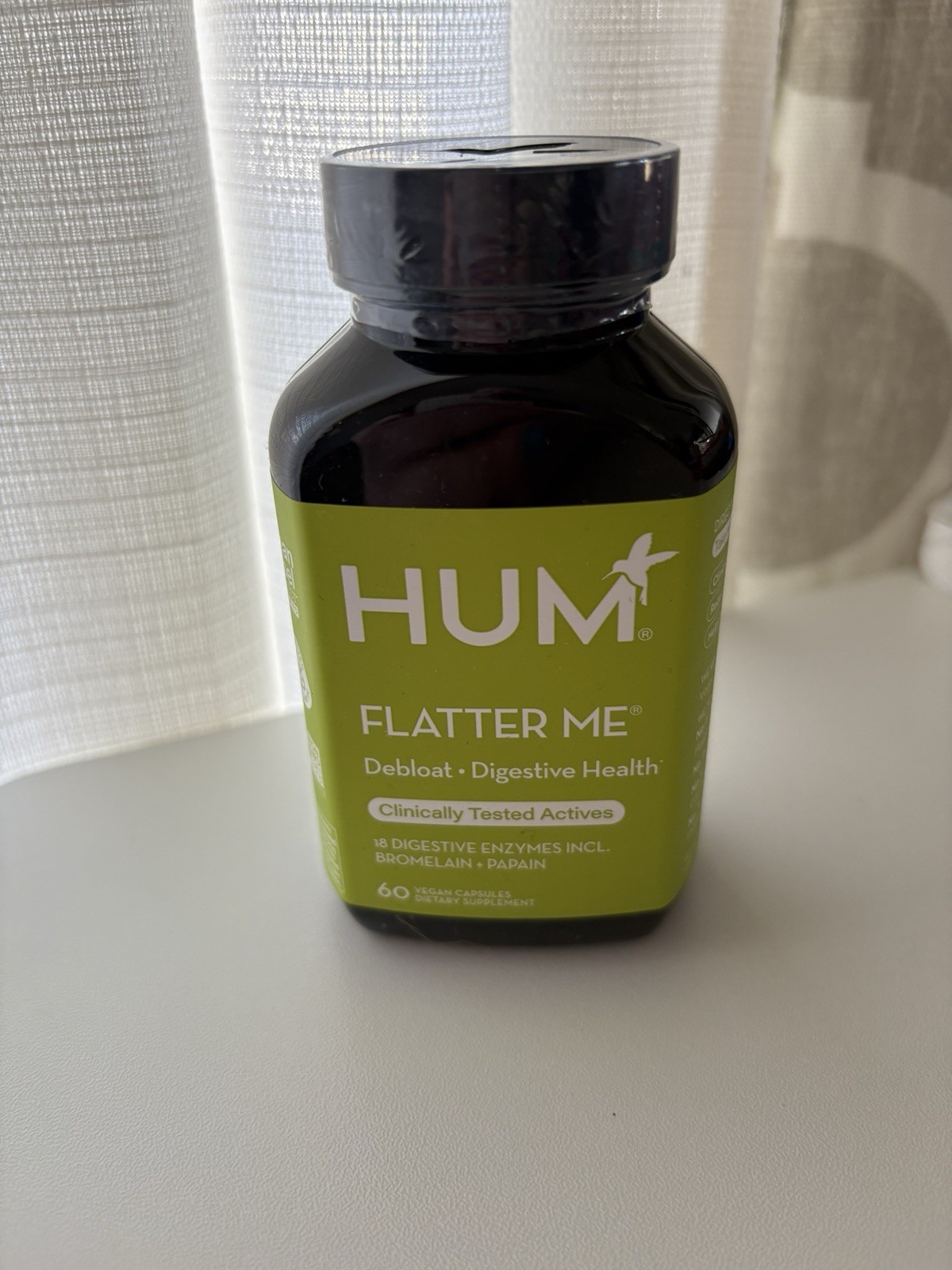 HUM Flatter Me Fiber | 60 Capsules/30 Days | BRAND NEW | SEALED | EXP 01/2027