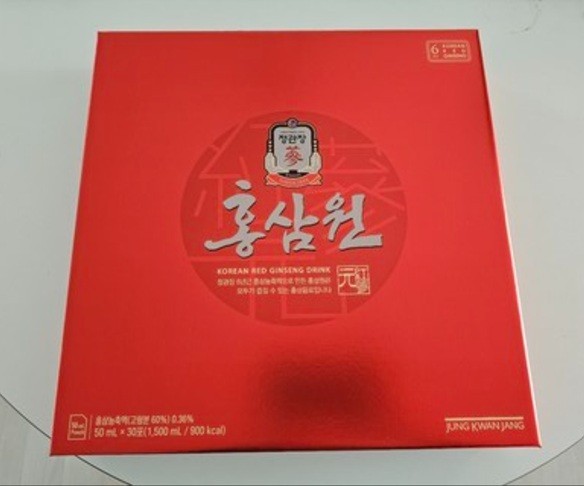 Cheong Kwan Jang Korean Red Ginseng Drink Hongsamwon 3L (101.4 fl oz) 60 Pouches