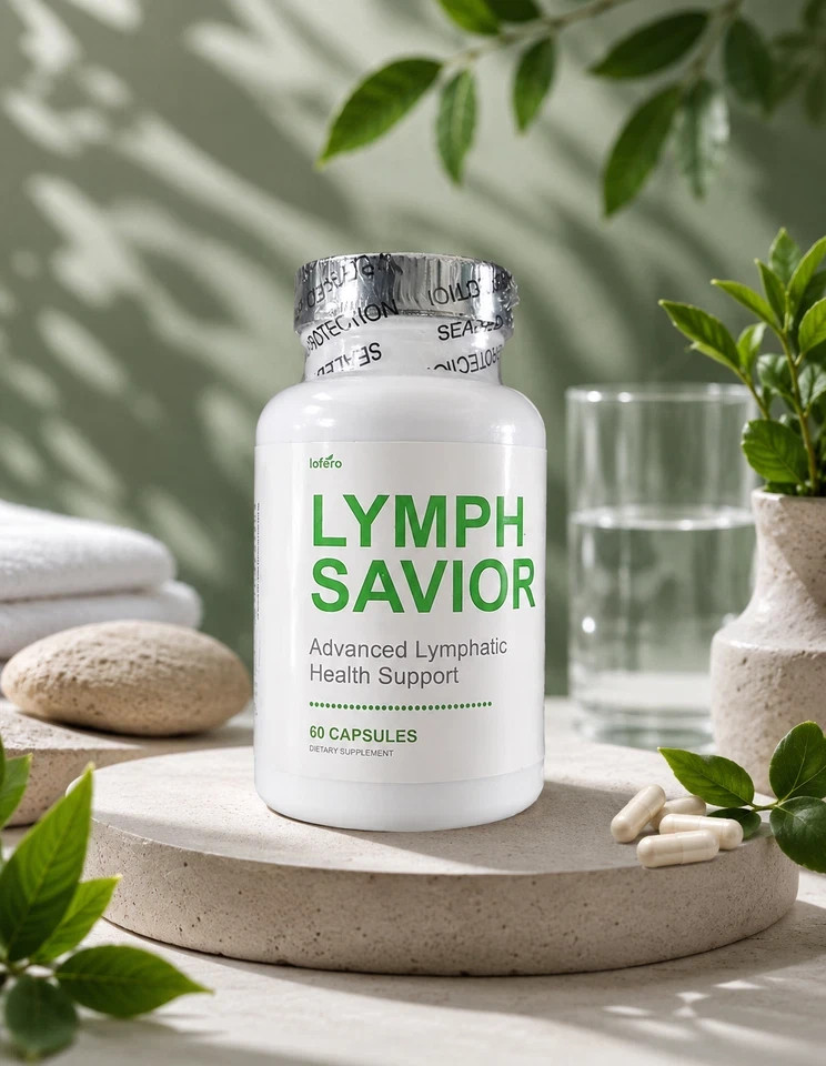 Lymph Savior Advanced Lymphatic Health Support Dietary Supplement 60 Capsule 5pc