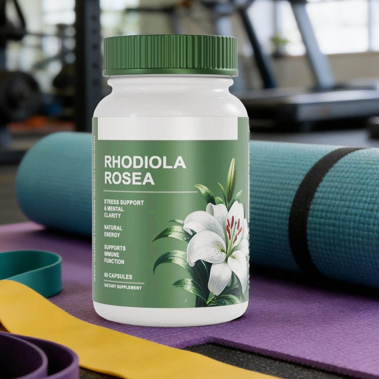 (3 PACK) Salvora Rhodiola Rosea Supplement–Golden Root Adaptogen Capsules 180PCS