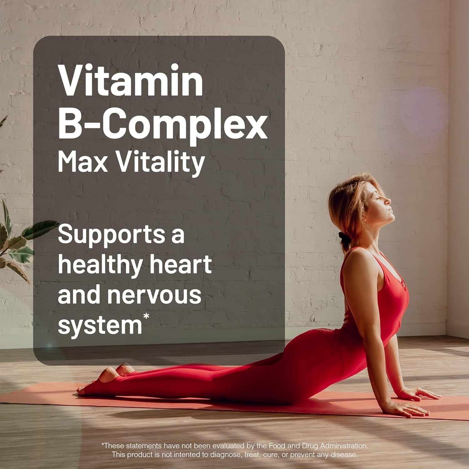 NatureWise Vitamin B Complex for Women and Men – with 60 Count (Pack of 1)