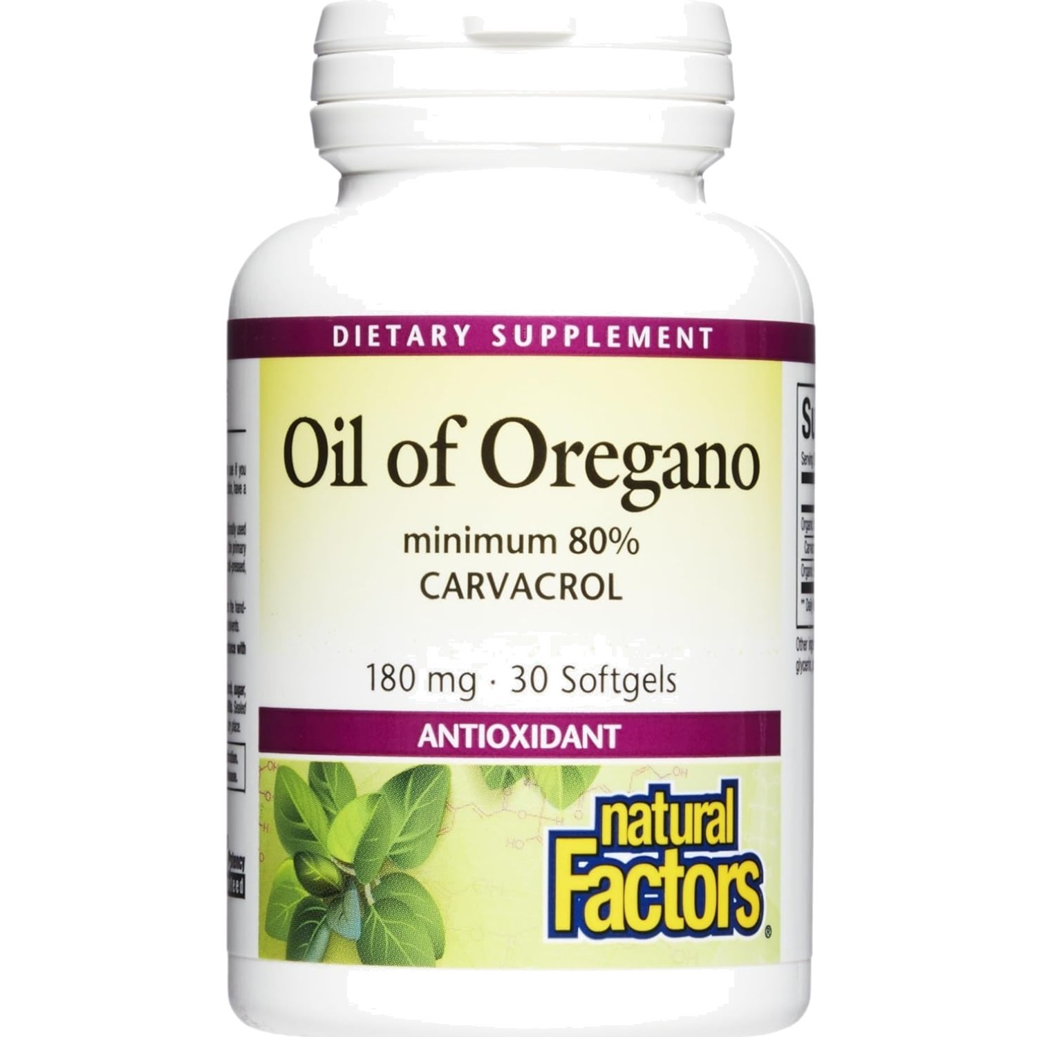 Oil of Oregano Softgels Organic Extra Virgin Olive Oil Immune Support 30