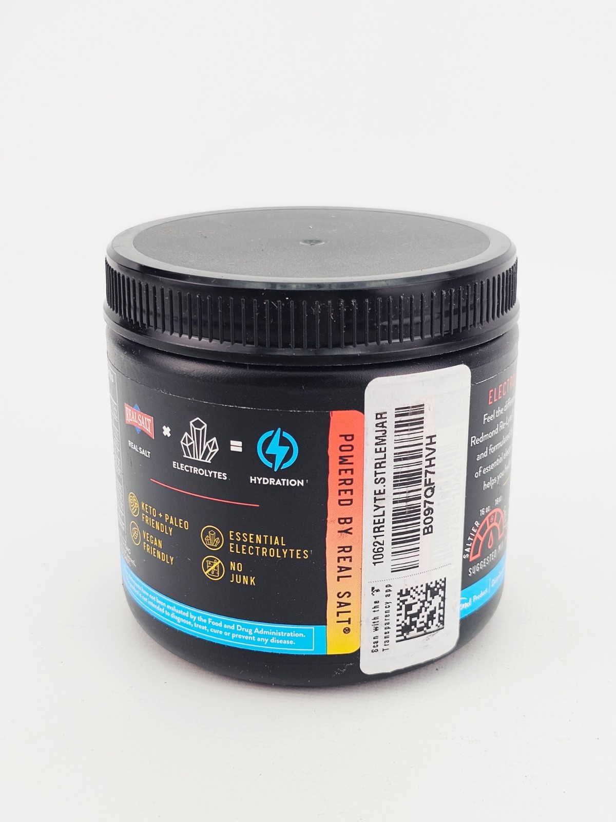 Redmond Re Lyte Hydration Electrolyte Powder Strawberry Lemonade 13.4oz