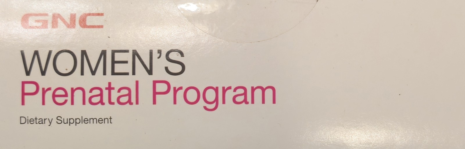 GNC Womens MULTIVITAMIN PRENATAL 30 Day PROGRAM 3 Pack ( 30 Days) BEST BY 9/26