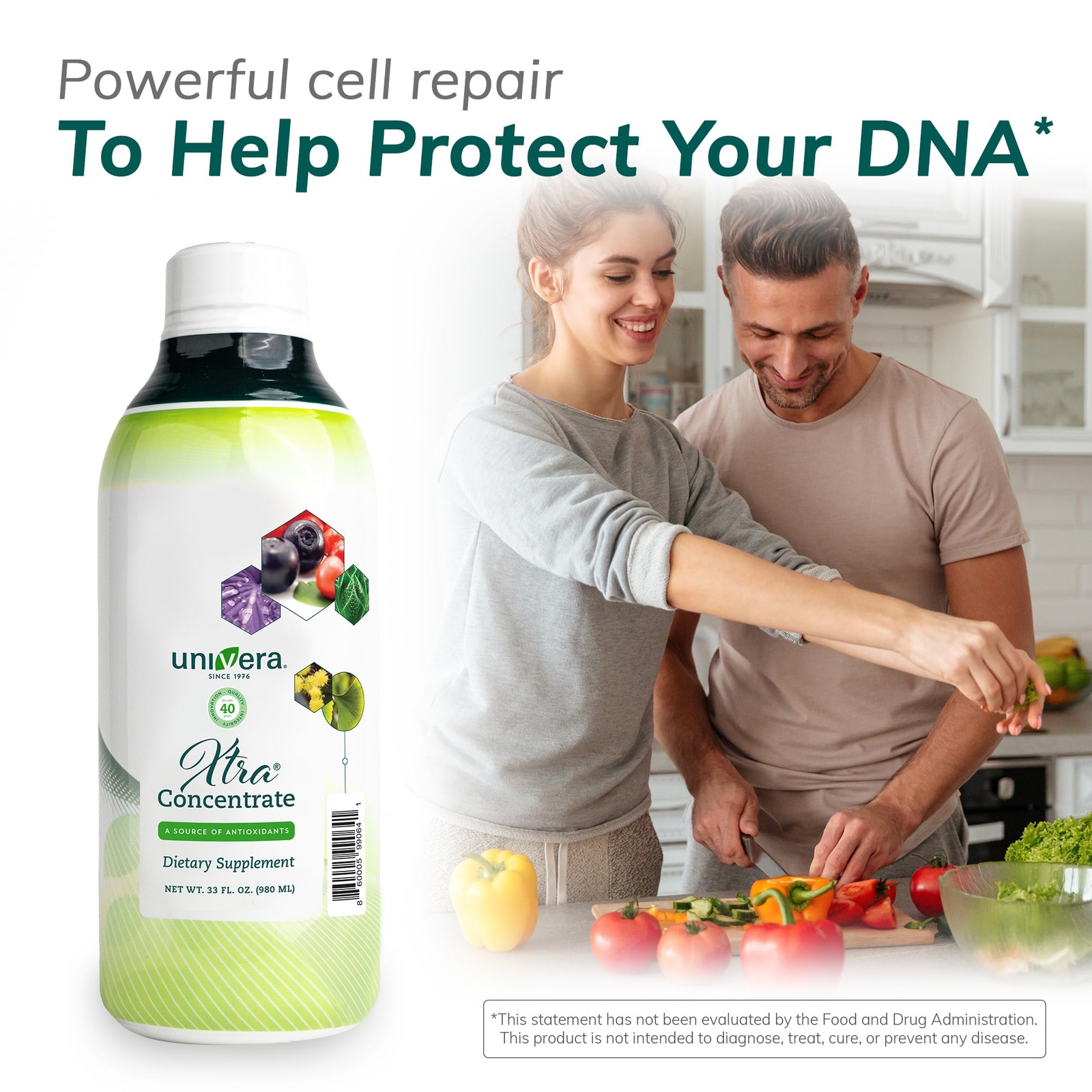 Univera Xtra Concentrate Vital Energy Stress Management Focus and Clarity
