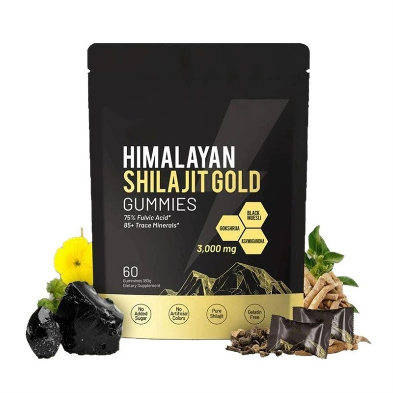 Shilajit 300 Gummies, Shilajit Micronutrient Supplement, Himalayan Premium fresh