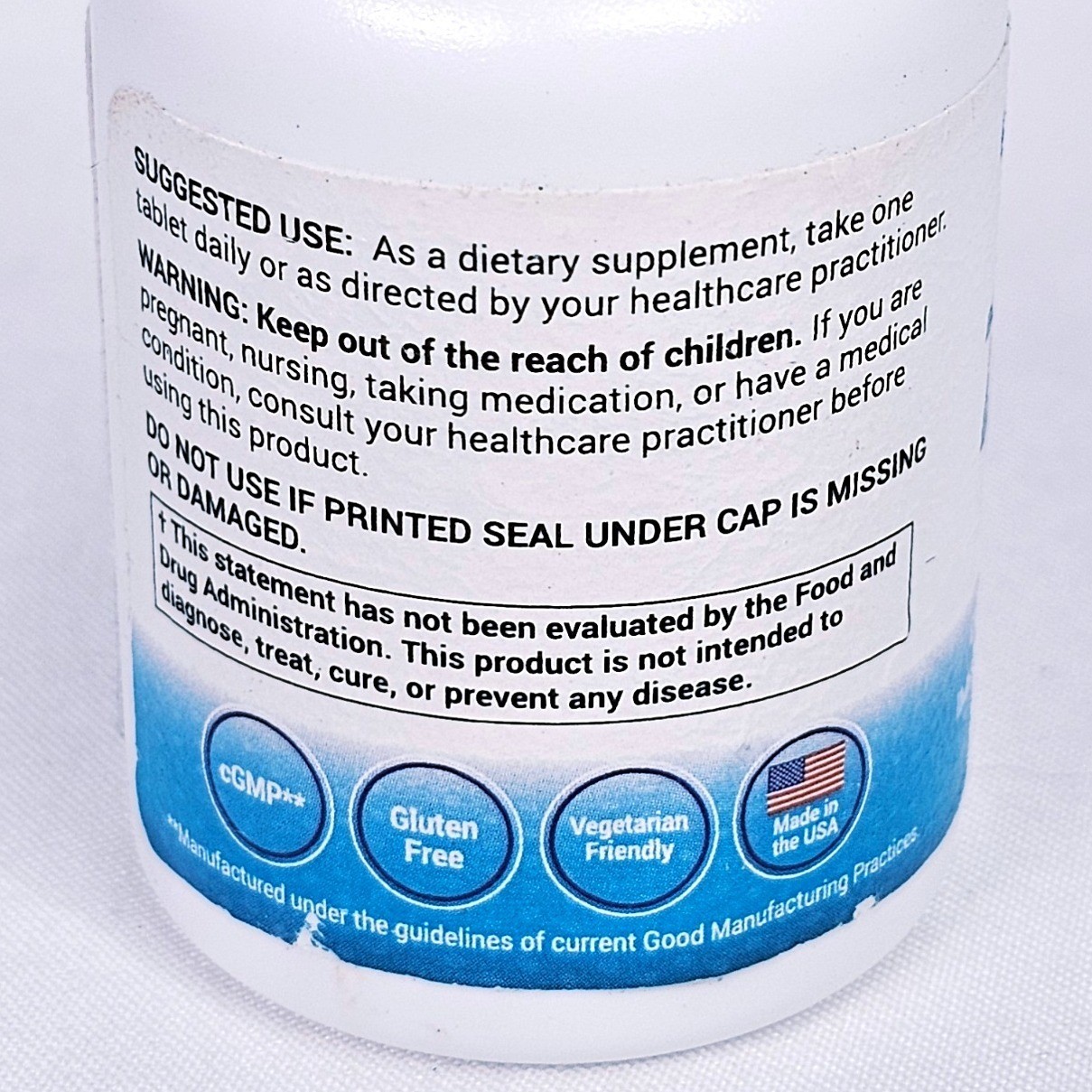Puregen Labs Zinc Sulfate 220mg Unisex Immune Support 100 Tablets NWT L3856-100