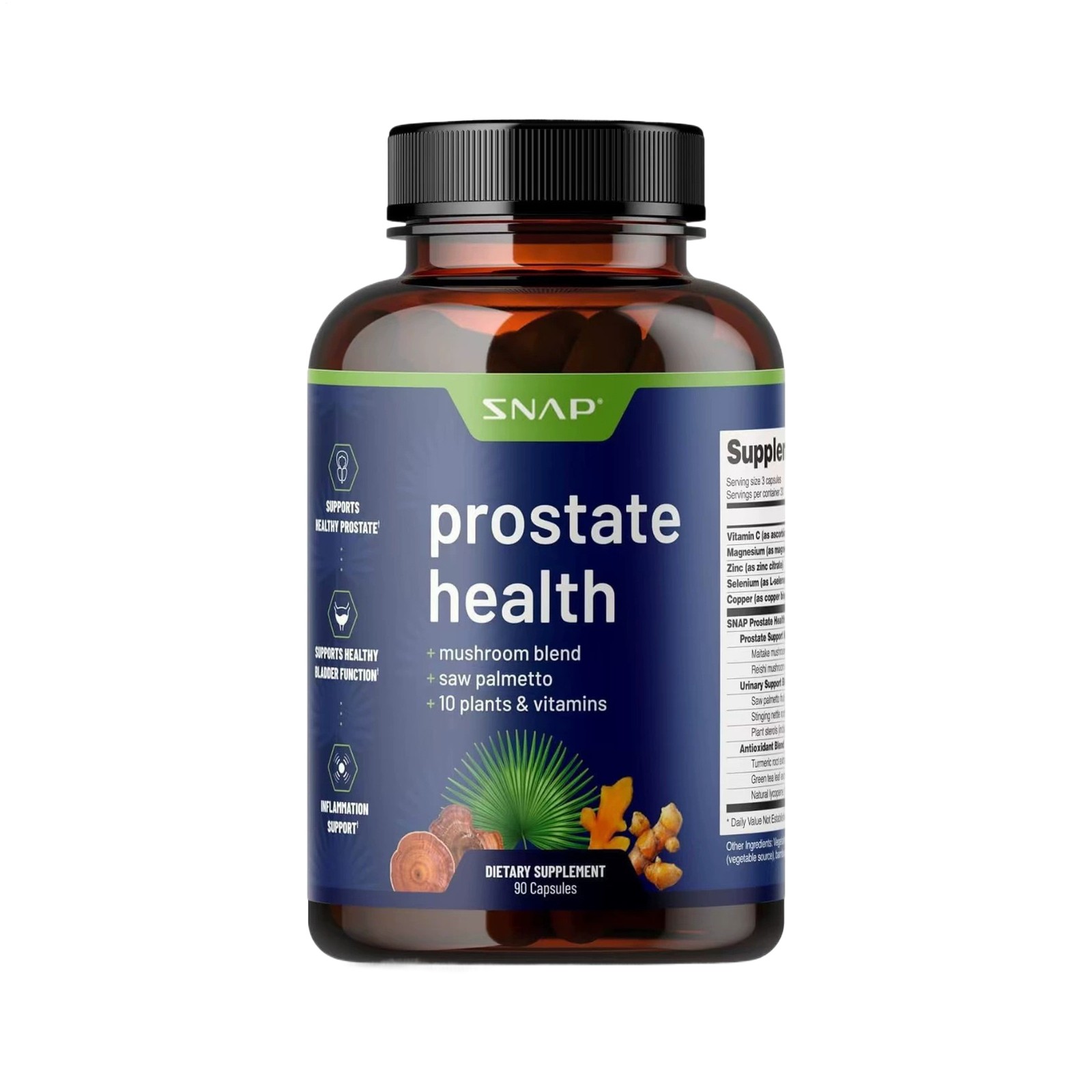 Prostate Fitness – Urinary, Bladder & Immune System Health Snap 60ct Supplements