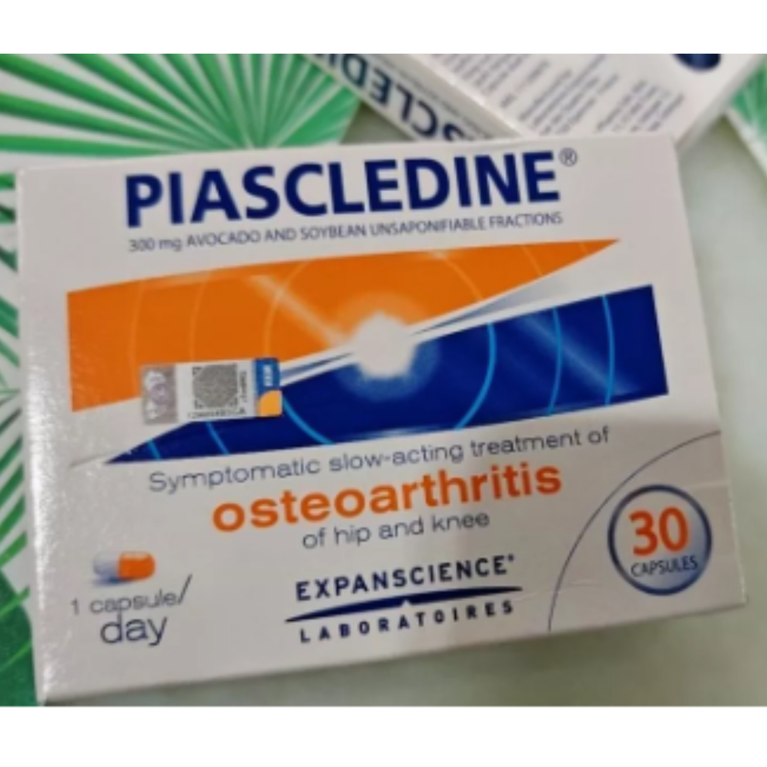 3 box Piascledine Anti-rheumatic Osteoarthritis Joint-pains (300mg x 30Caps)