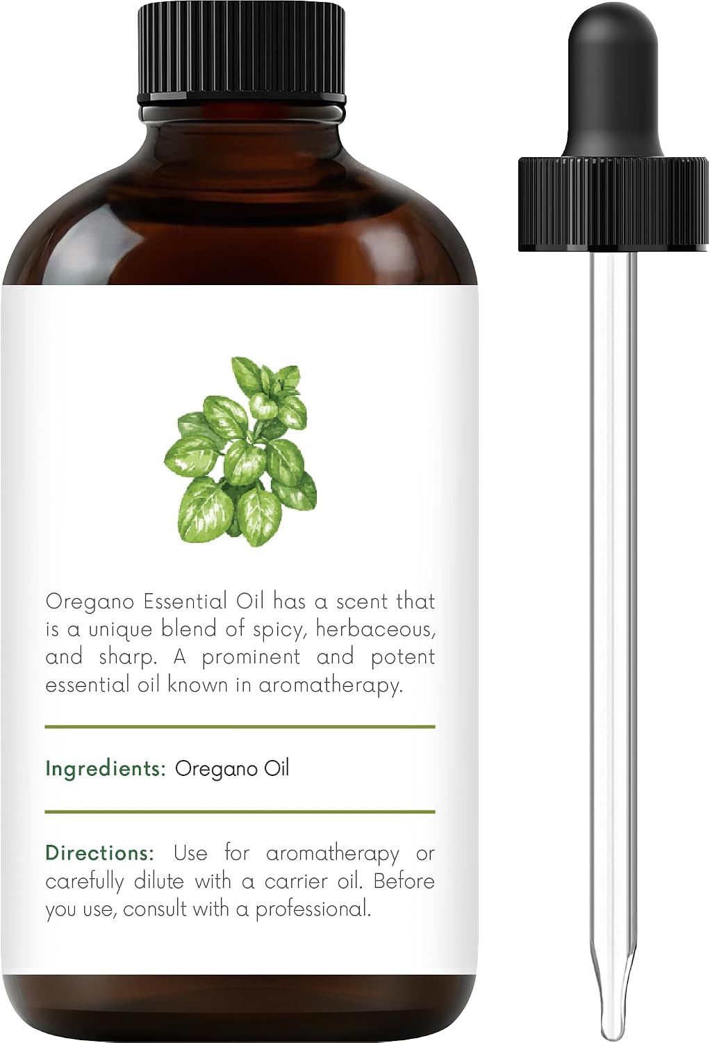 Oregano Oil – 1 Fl Oz – 100% Pure and Natural – Premium Grade Essential Oil for