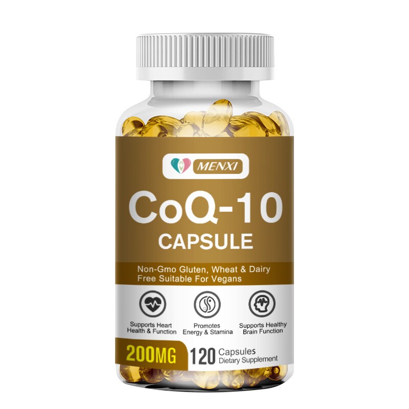 CoQ10 200mg SoftGels COQ10 – CQ10 Coenzyme Q10 Supplement, for Cellular Energy