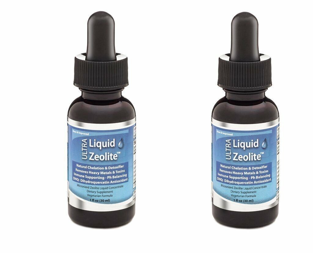2-Extra Strength Liquified Zeolite Liquid Natural Detox for PURE Mind and Body !