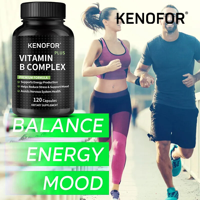 Vitamin B Complex 30/60/120Capsules Helps Reduce Stress Immune Support Pills