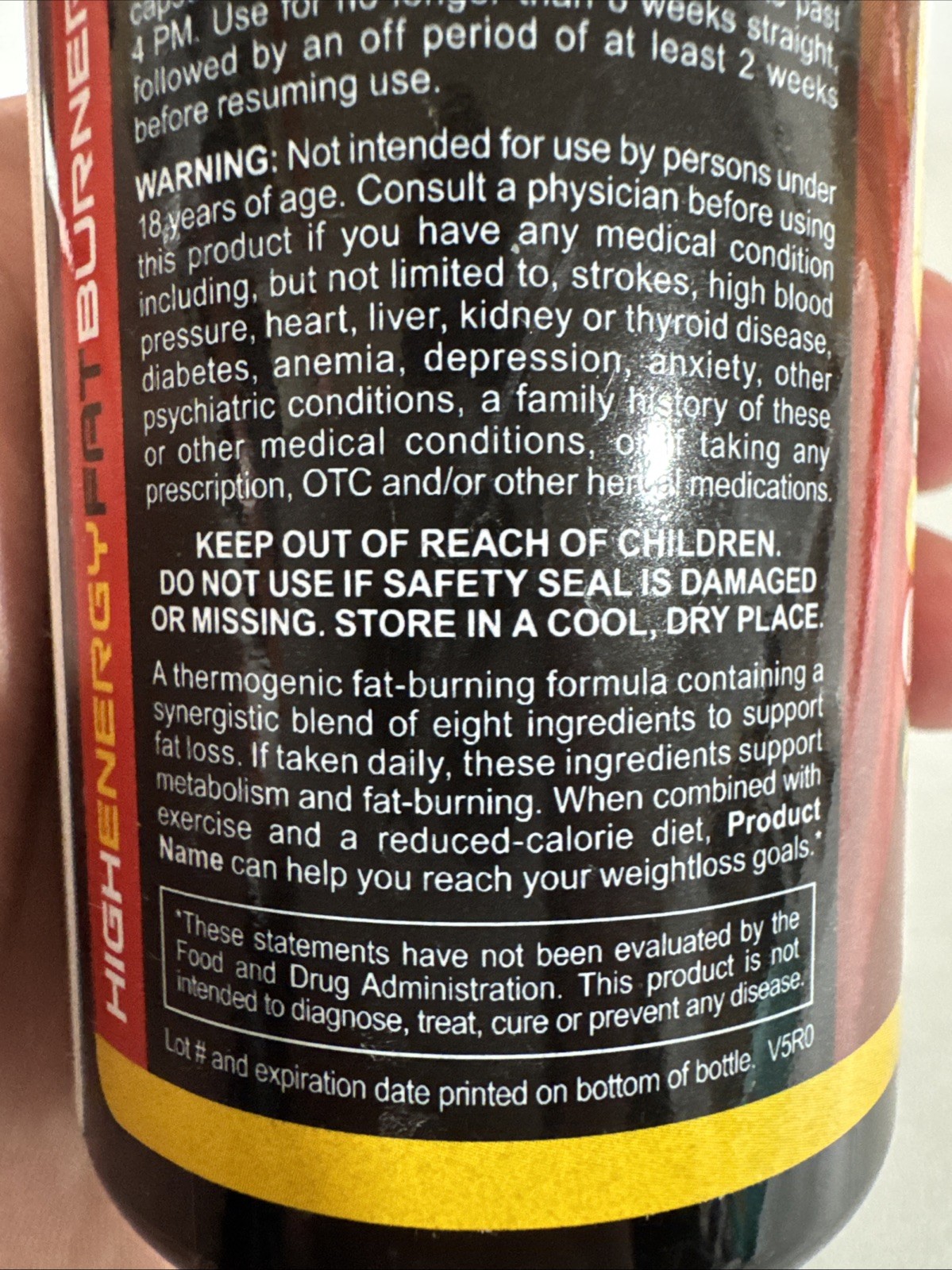Quick Ten – Unisex Dietary Supplement Fat Burner 60x Capsules Rapid Weight Loss