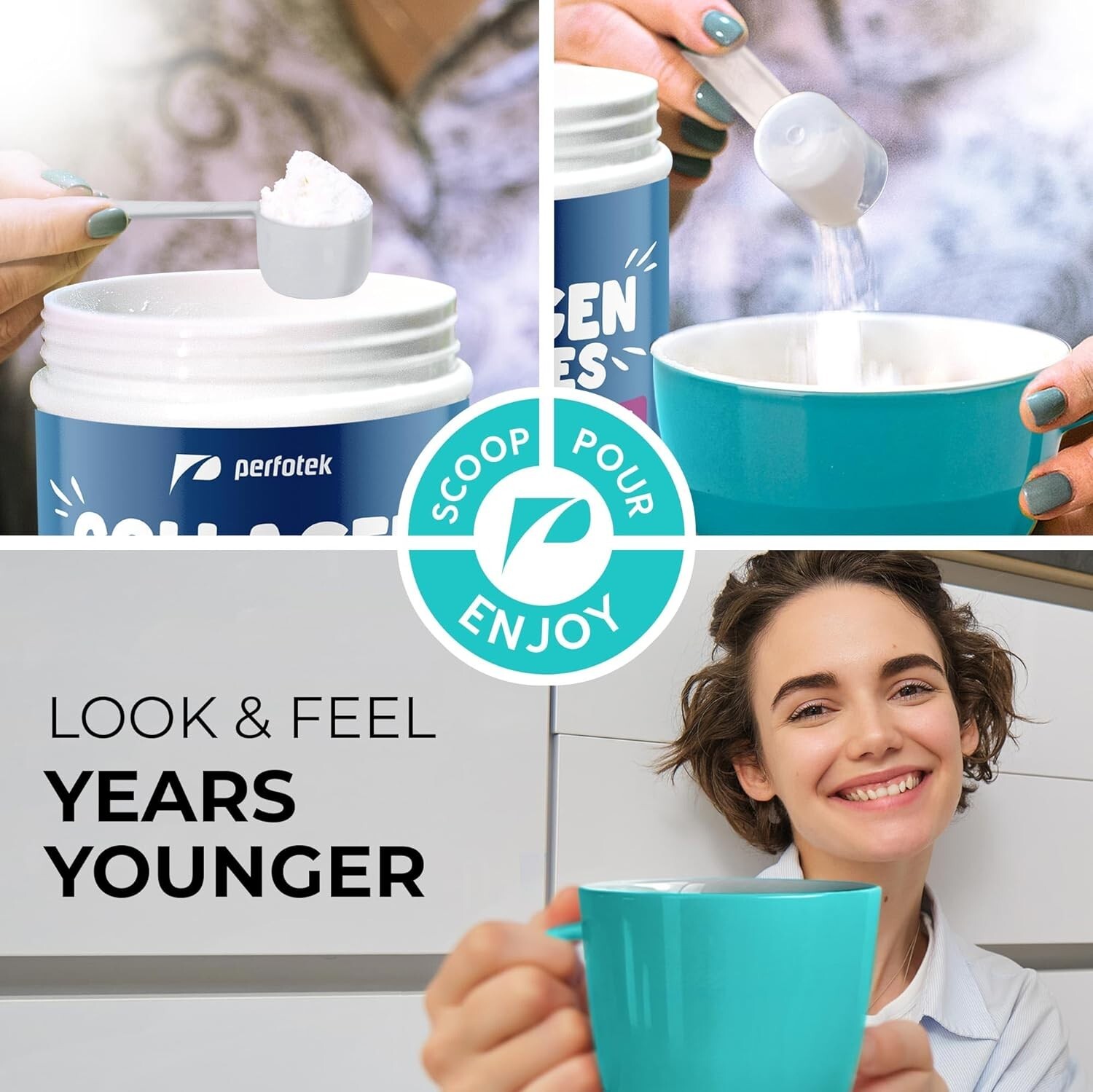 Hydrolyzed Collagen Powder Pasture Raised Non-GMO Grass-Fed Unflavored 5 LB