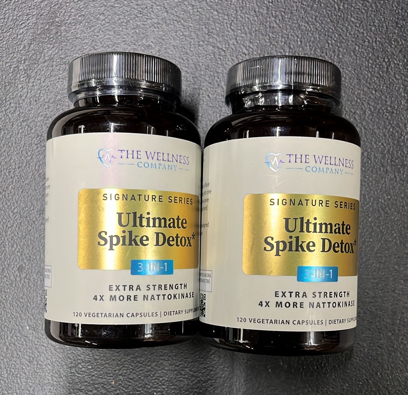 2X The Wellness Company Ultimate Spike Detox Formula 120caps, Sealed 03/28