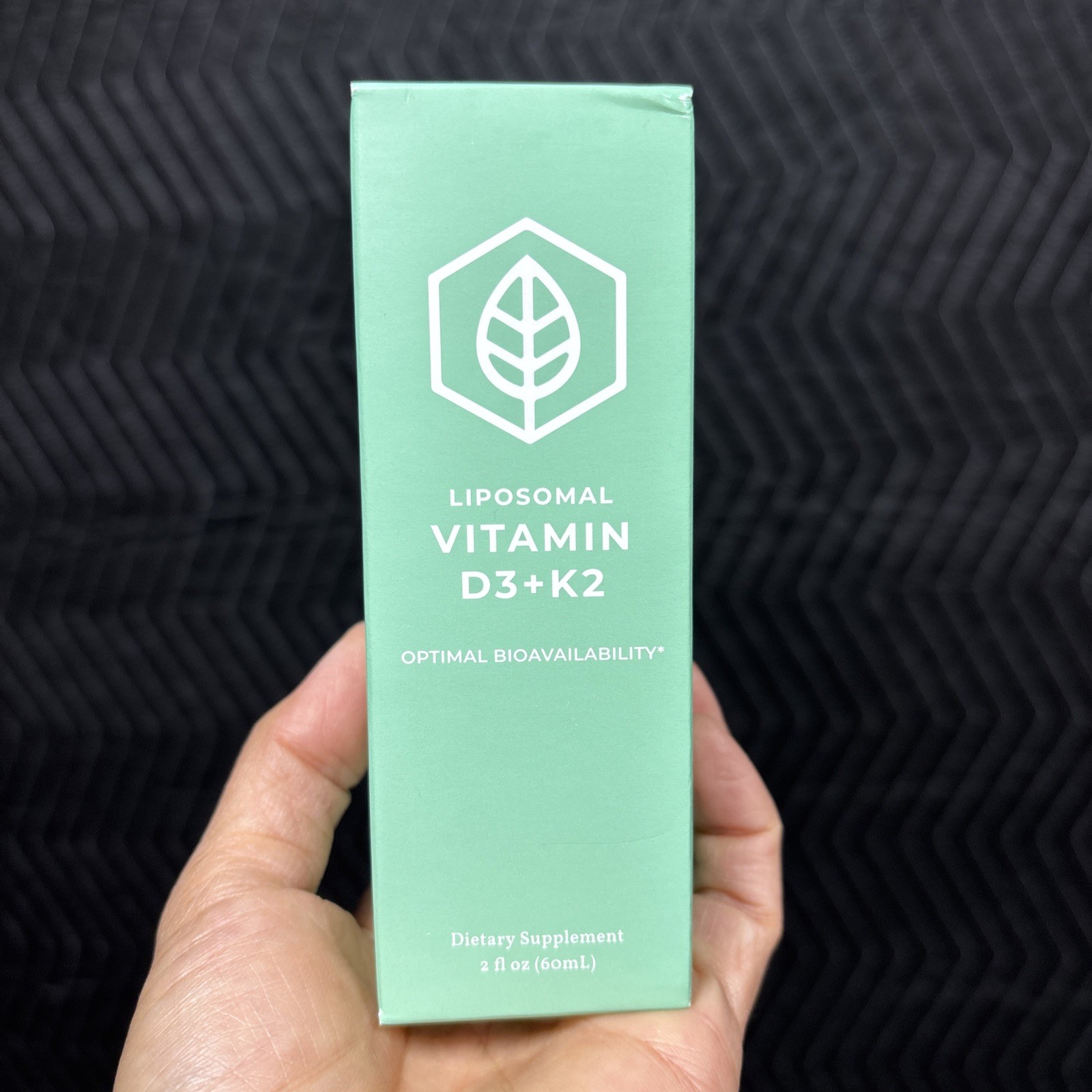 Terra Health Essentials Liposomal Vitamin D3+K2 2 fl oz – Green/Amber