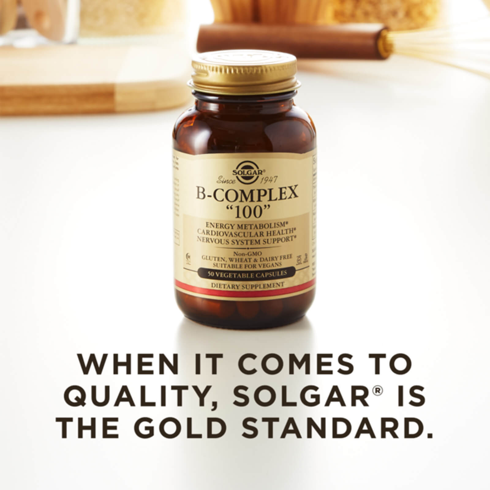 Solgar B-Complex “100” 100 Vegetable Capsules