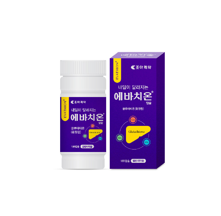 Choa Evathion 180 capsules (Glutathione 50 mg/cap)