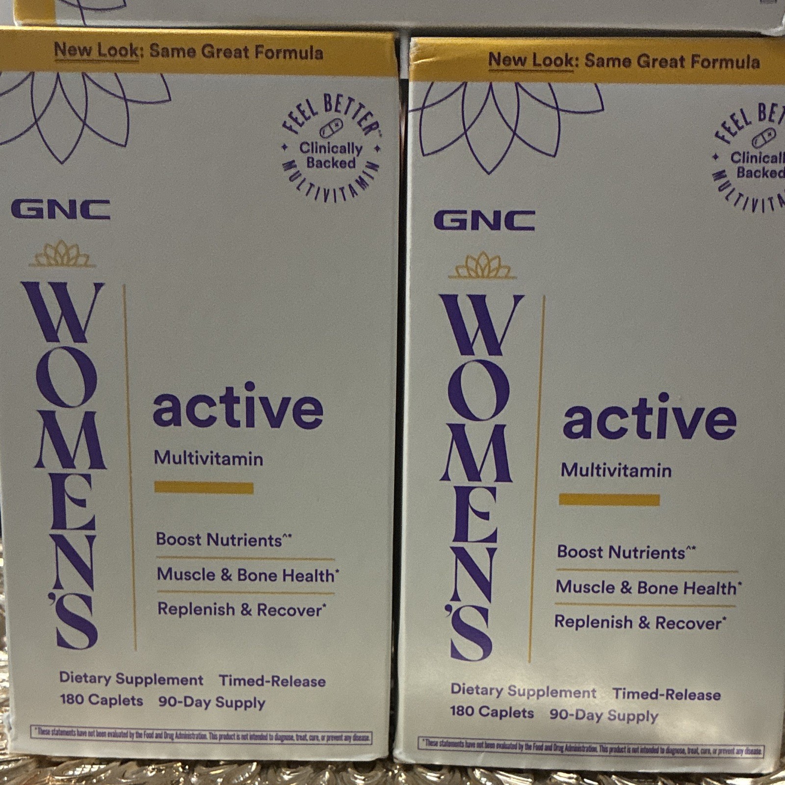 GNC Women’s Active Multivitamin Timed-Release Gluten-Free 180 Caplets