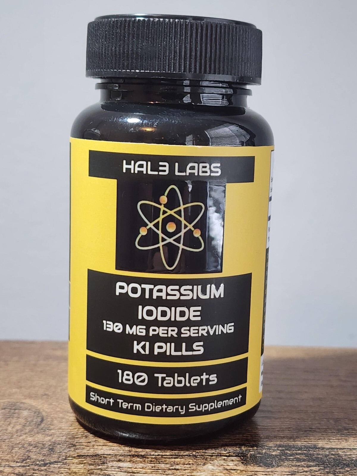 Hal3 Labs Potassium + Iodide ☢130 mg ☢180 Tablets ☢Survival Kit ☢Fallout ☢SHTF